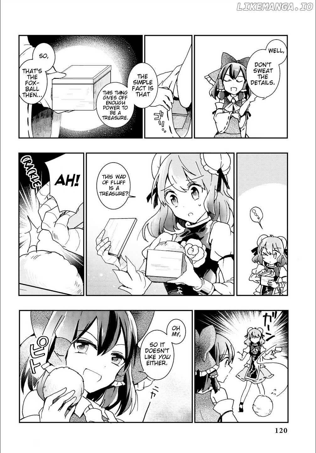 Touhou Ibarakasen - Wild and Horned Hermit chapter 30 - page 8