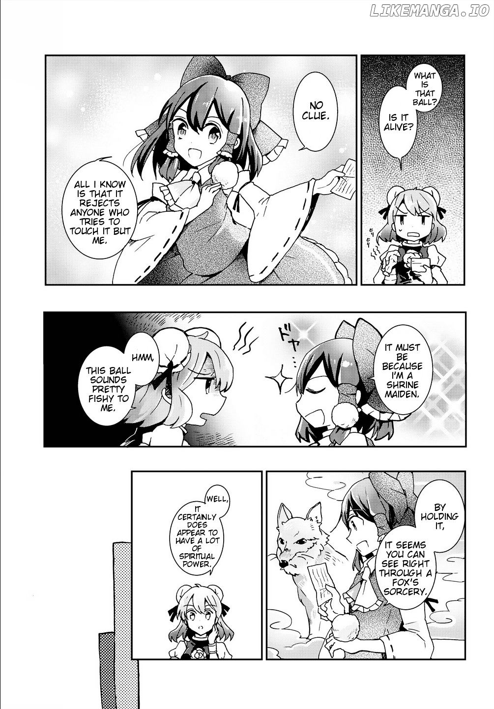 Touhou Ibarakasen - Wild and Horned Hermit chapter 30 - page 9