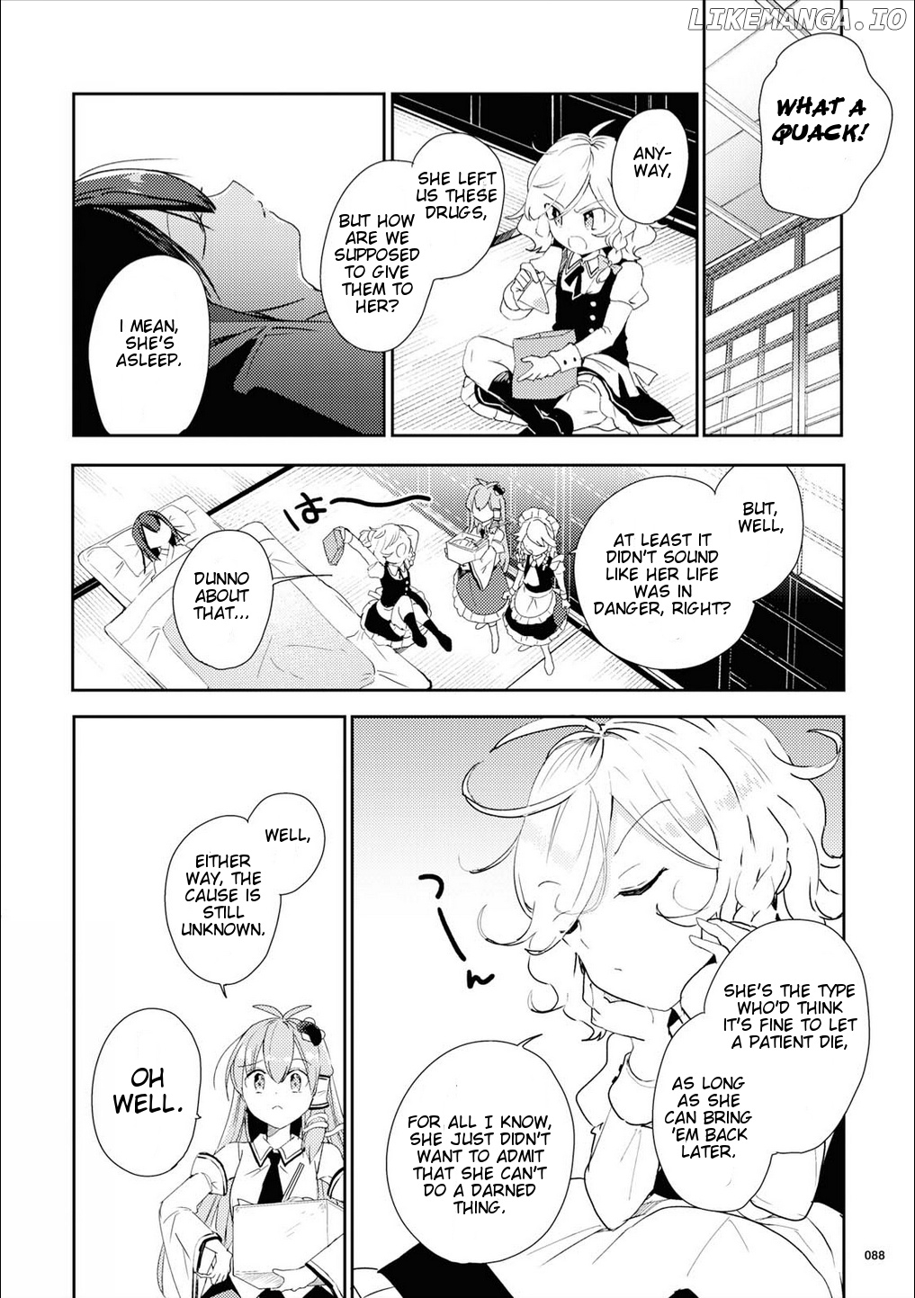 Touhou Ibarakasen - Wild and Horned Hermit chapter 47 - page 10