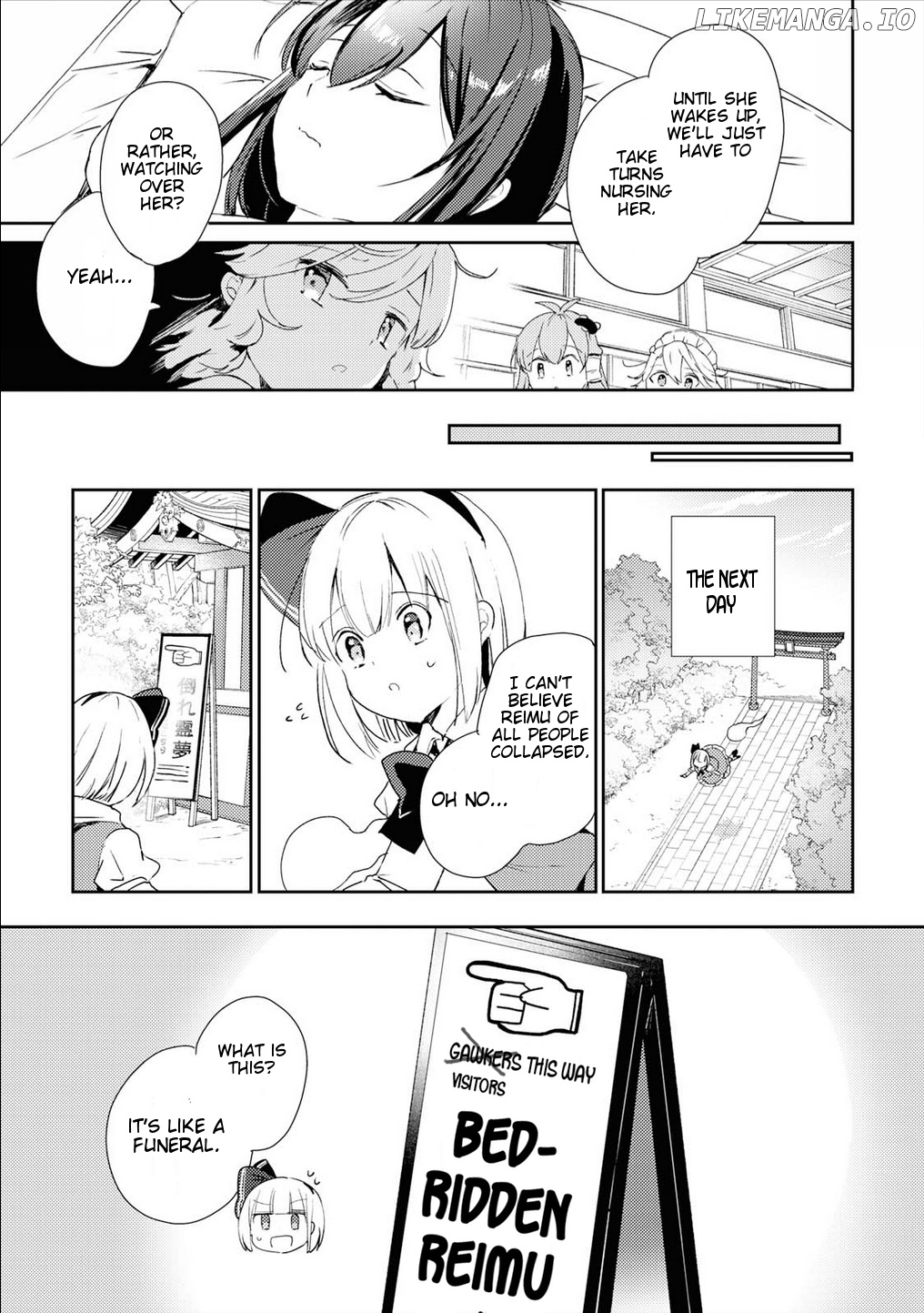 Touhou Ibarakasen - Wild and Horned Hermit chapter 47 - page 11