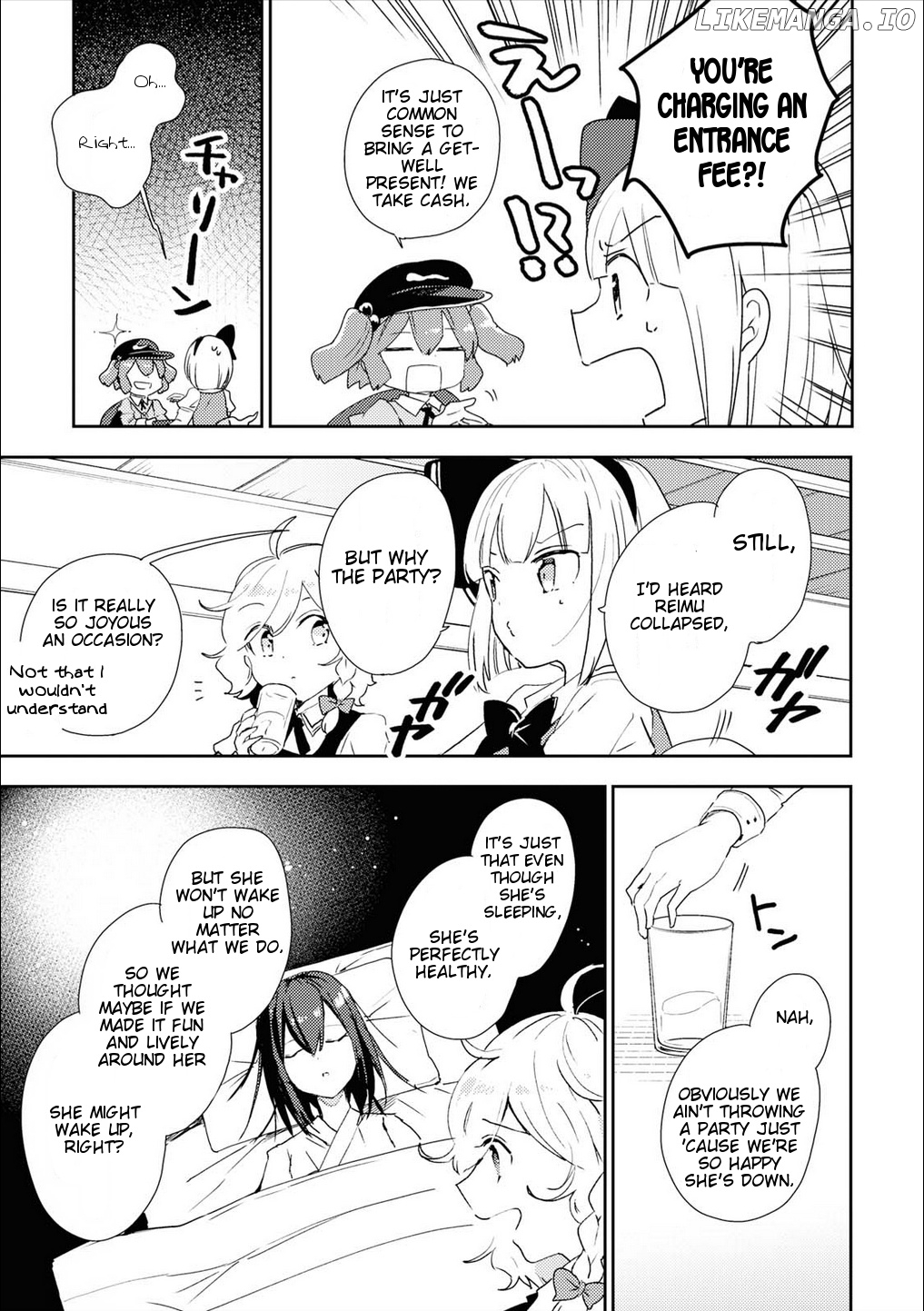 Touhou Ibarakasen - Wild and Horned Hermit chapter 47 - page 13