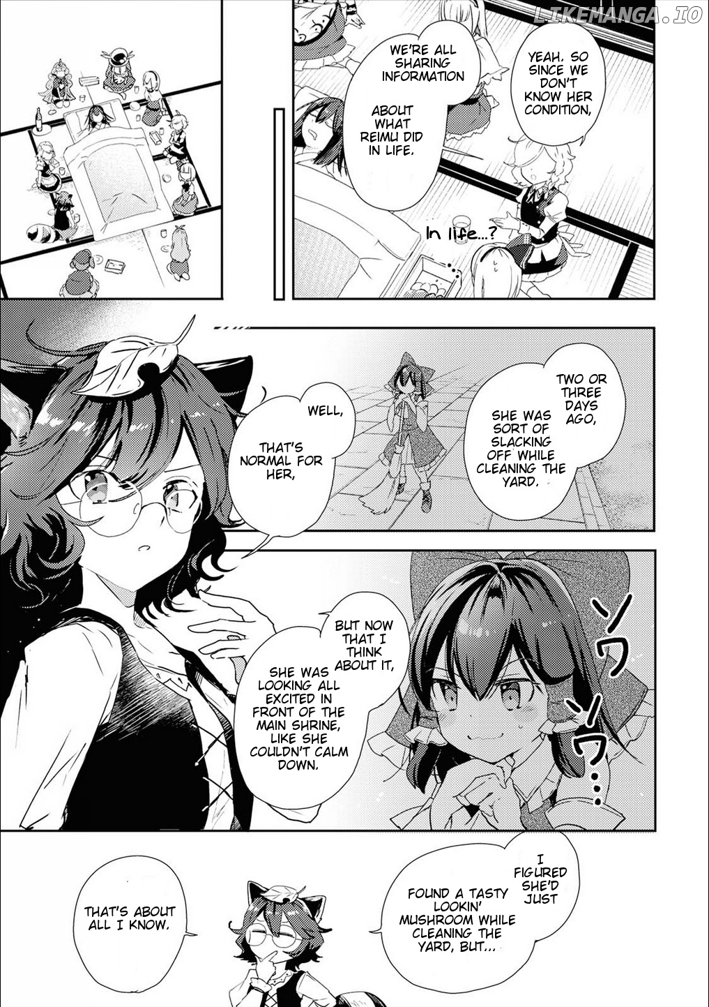 Touhou Ibarakasen - Wild and Horned Hermit chapter 47 - page 15