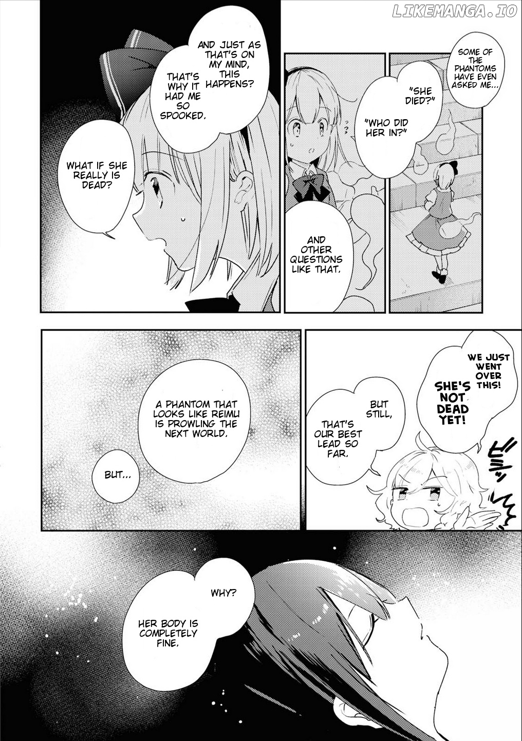 Touhou Ibarakasen - Wild and Horned Hermit chapter 47 - page 18