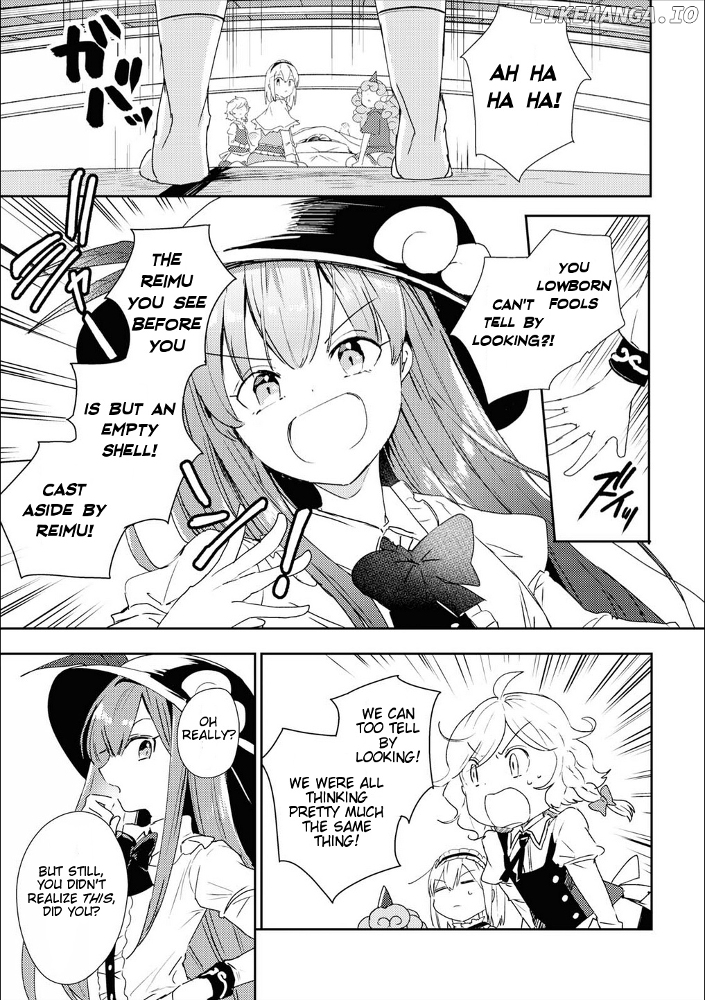 Touhou Ibarakasen - Wild and Horned Hermit chapter 47 - page 19