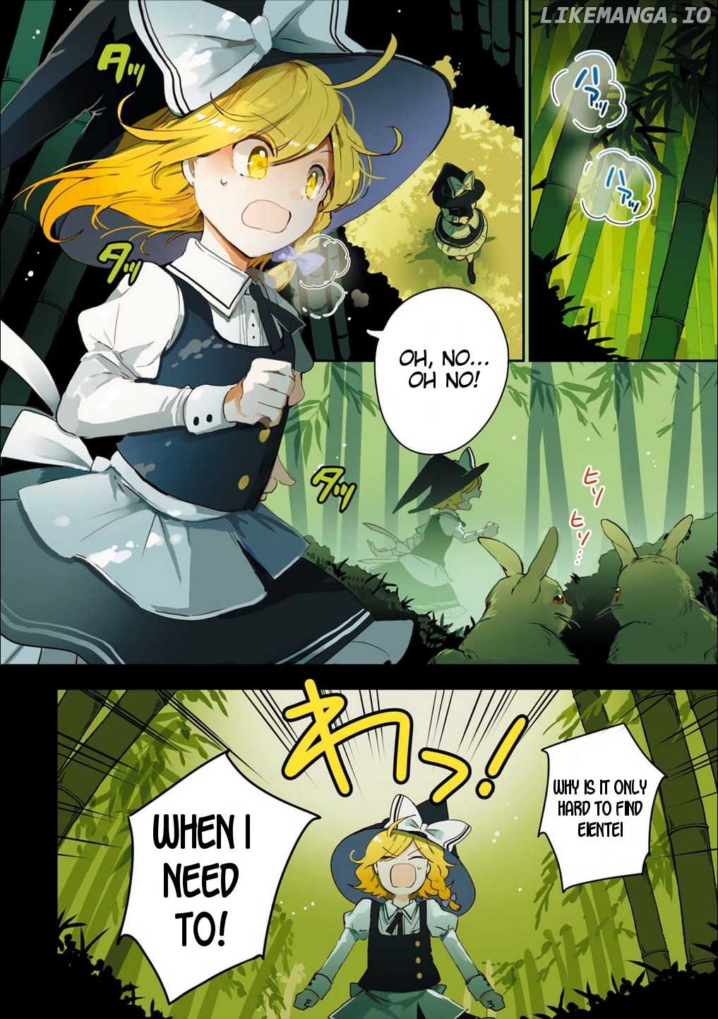 Touhou Ibarakasen - Wild and Horned Hermit chapter 47 - page 2