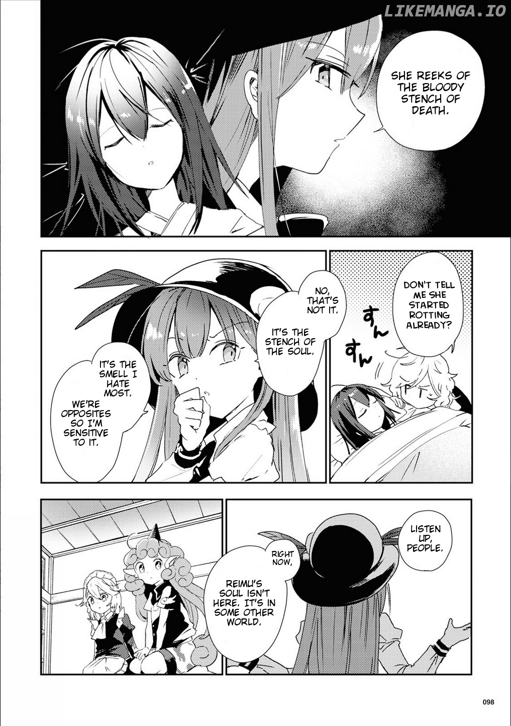 Touhou Ibarakasen - Wild and Horned Hermit chapter 47 - page 20