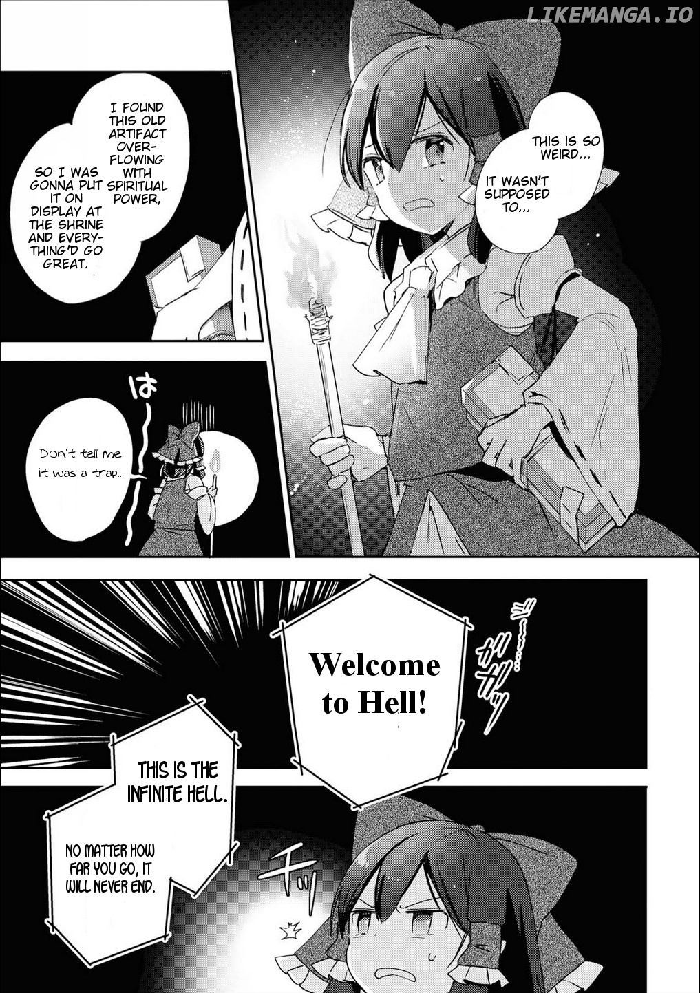 Touhou Ibarakasen - Wild and Horned Hermit chapter 47 - page 23