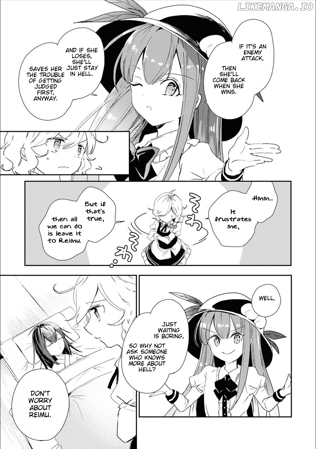 Touhou Ibarakasen - Wild and Horned Hermit chapter 47 - page 25
