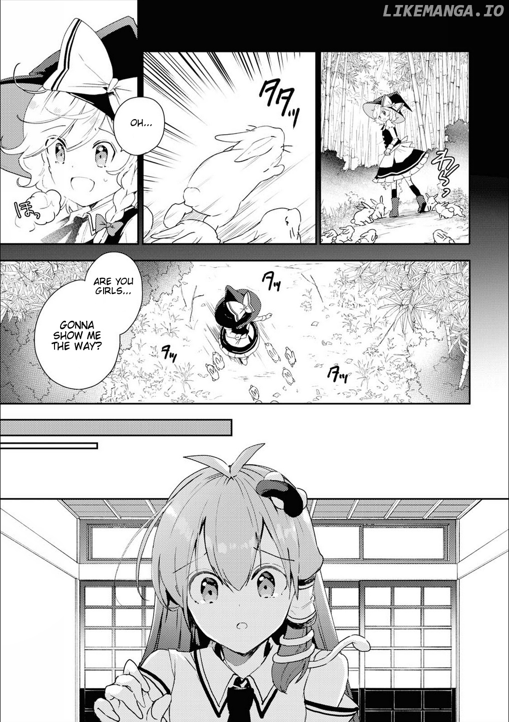 Touhou Ibarakasen - Wild and Horned Hermit chapter 47 - page 3