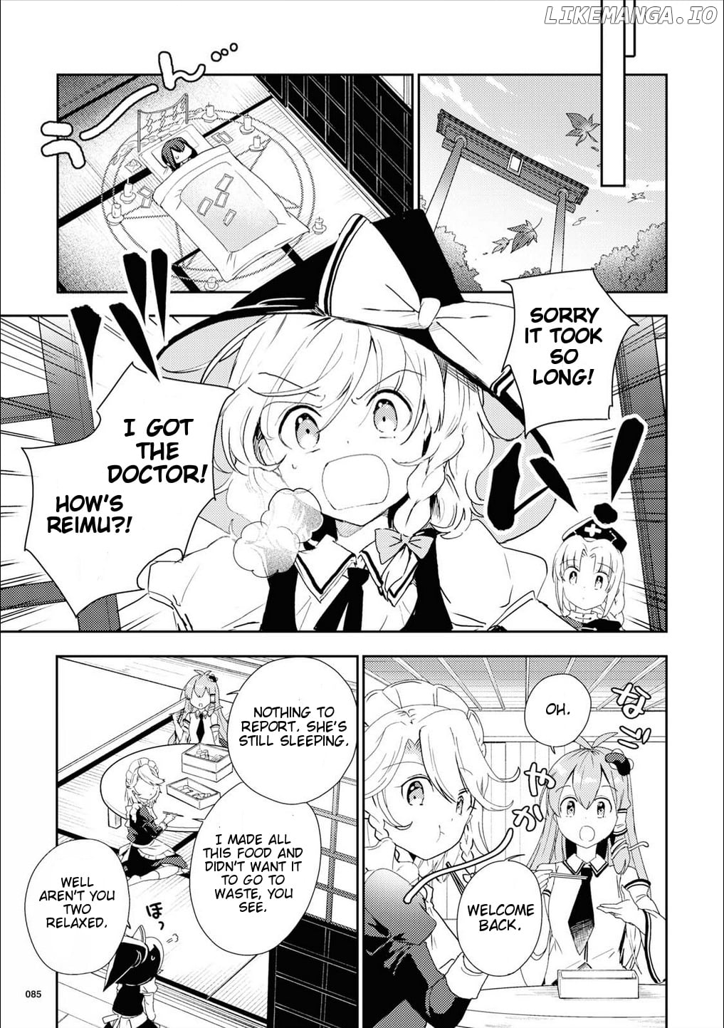 Touhou Ibarakasen - Wild and Horned Hermit chapter 47 - page 7
