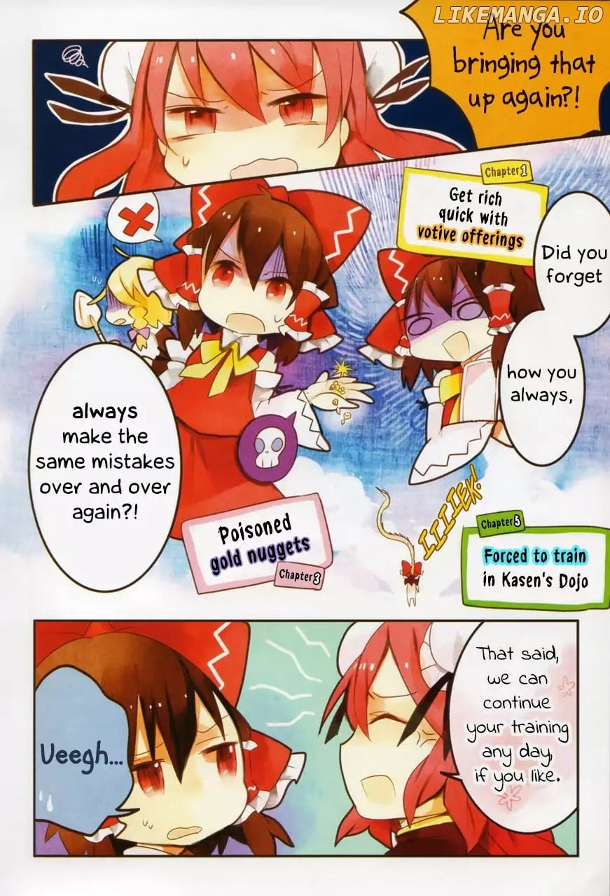 Touhou Ibarakasen - Wild and Horned Hermit chapter 6.2 - page 2