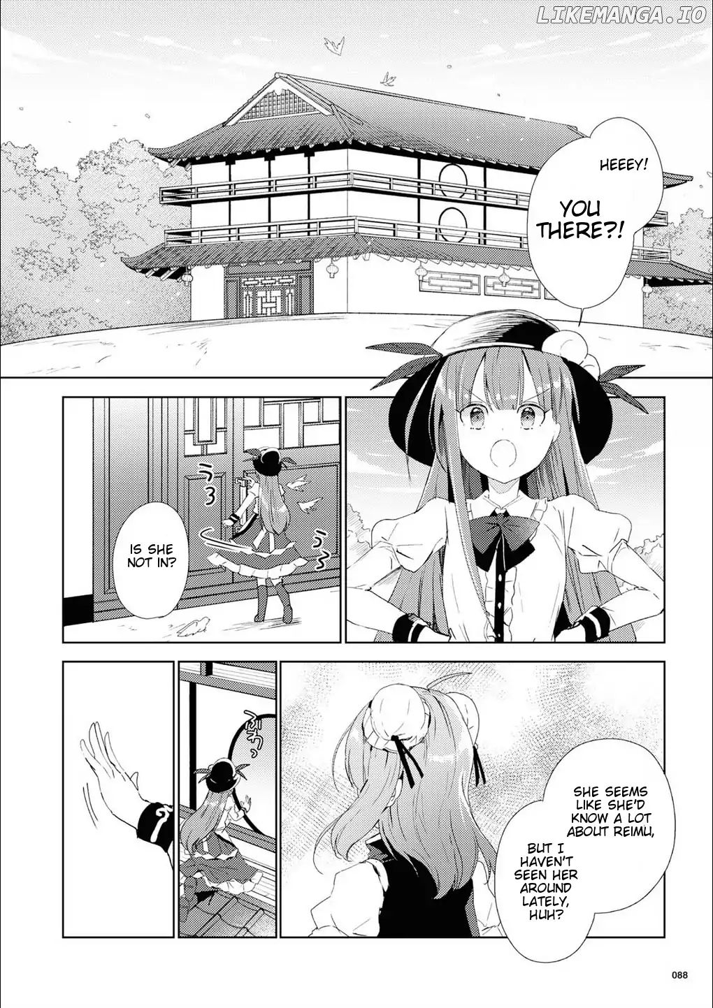 Touhou Ibarakasen - Wild and Horned Hermit chapter 48 - page 10