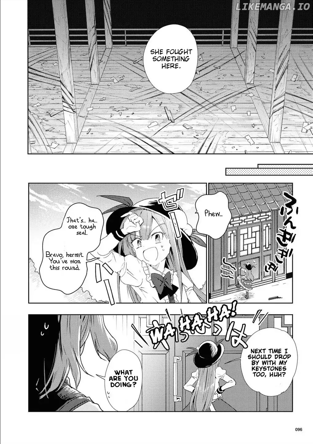 Touhou Ibarakasen - Wild and Horned Hermit chapter 48 - page 18