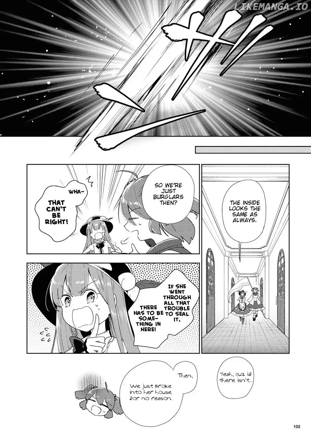 Touhou Ibarakasen - Wild and Horned Hermit chapter 48 - page 24