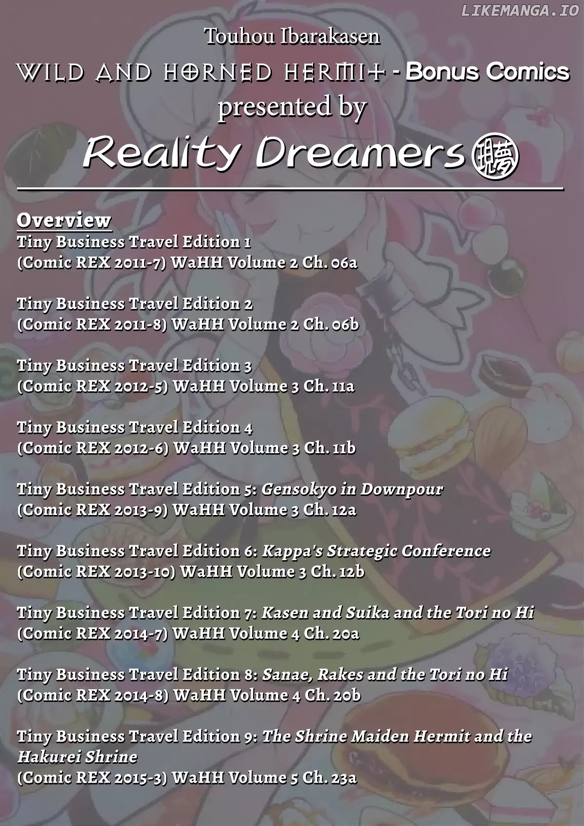 Touhou Ibarakasen - Wild and Horned Hermit chapter 6.1 - page 7