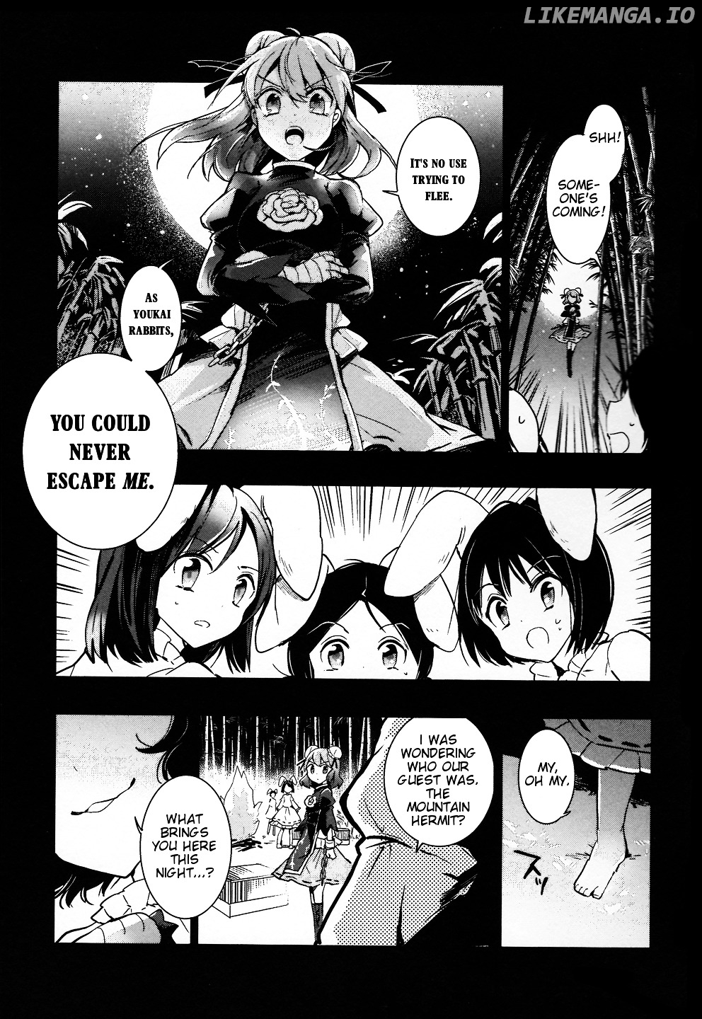 Touhou Ibarakasen - Wild and Horned Hermit chapter 31 - page 19