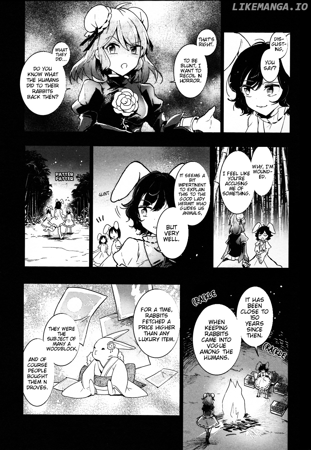 Touhou Ibarakasen - Wild and Horned Hermit chapter 31 - page 21