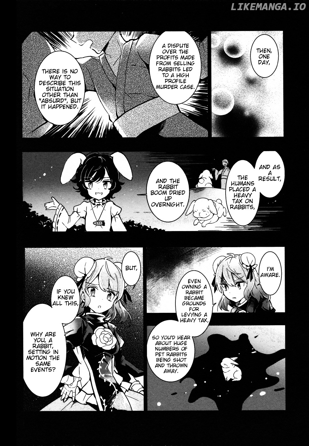 Touhou Ibarakasen - Wild and Horned Hermit chapter 31 - page 22