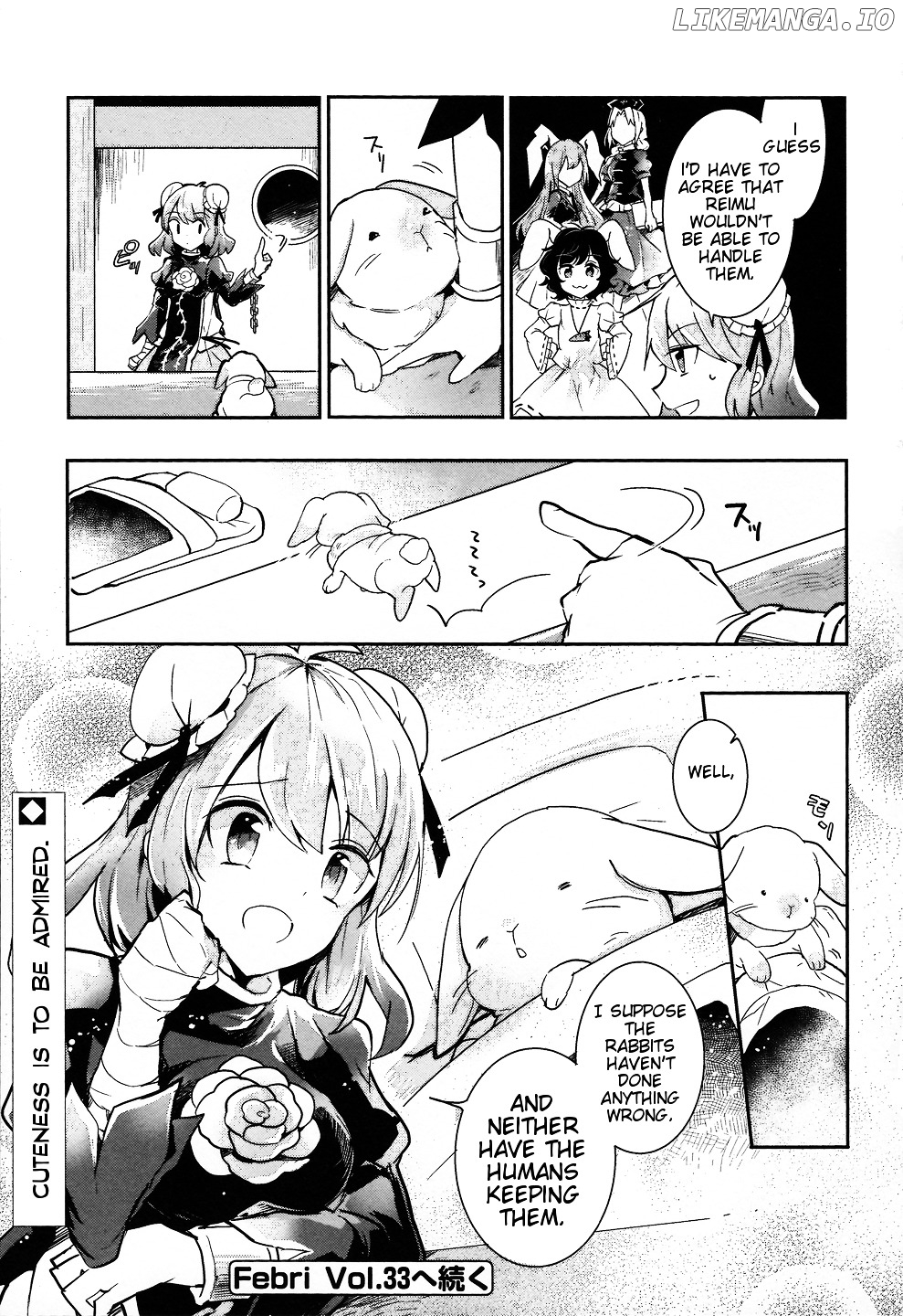 Touhou Ibarakasen - Wild and Horned Hermit chapter 31 - page 27
