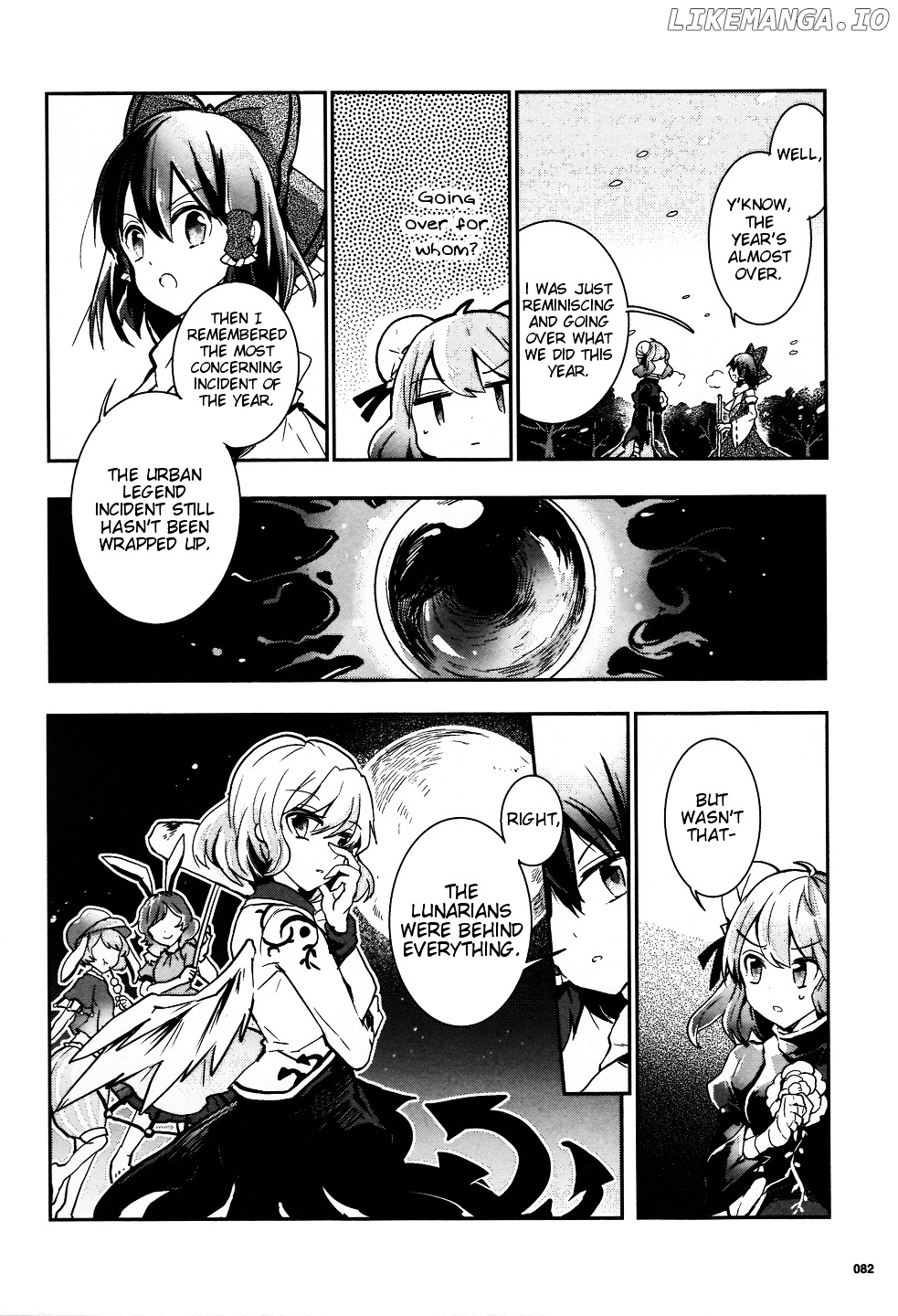 Touhou Ibarakasen - Wild and Horned Hermit chapter 31 - page 4