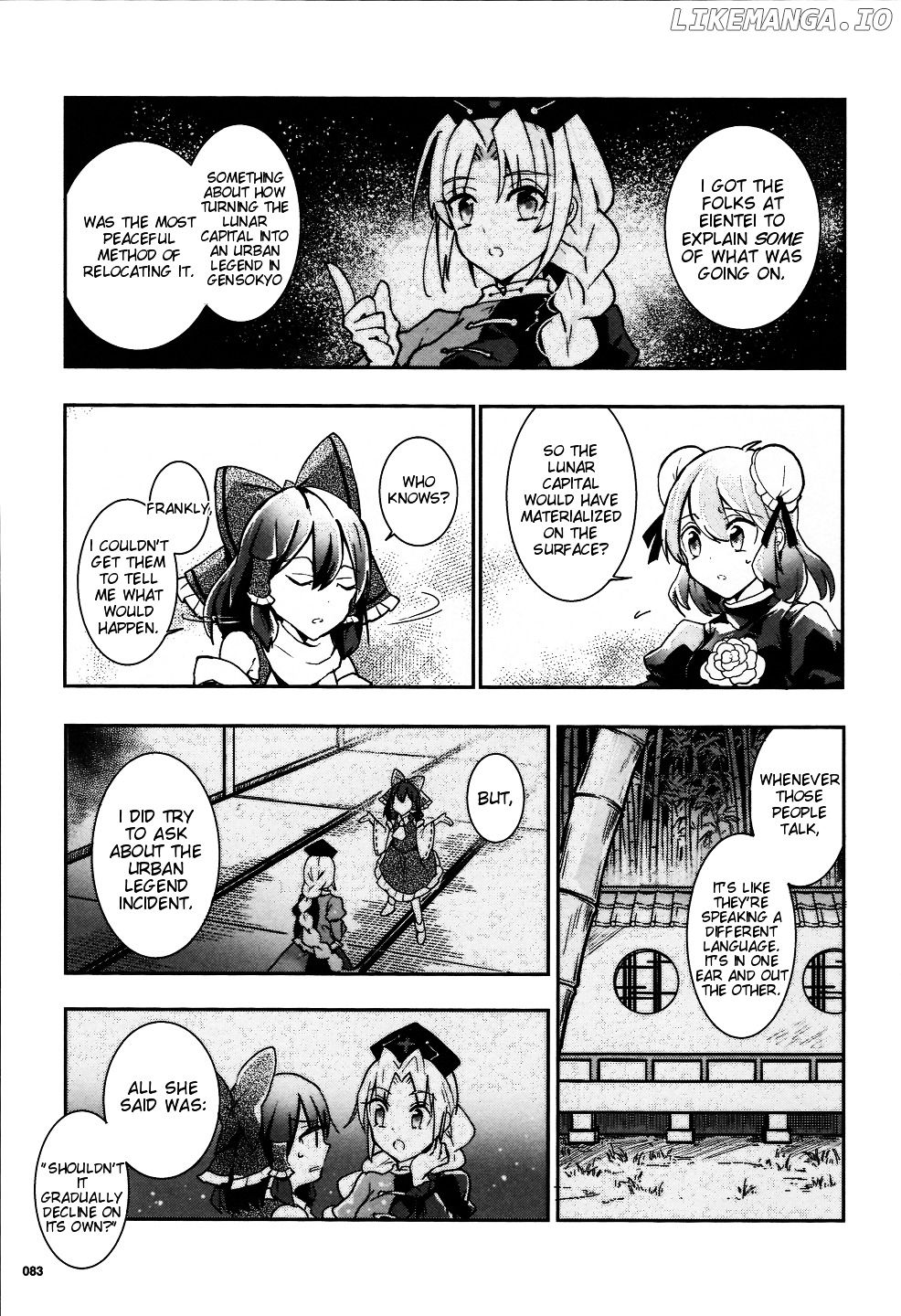 Touhou Ibarakasen - Wild and Horned Hermit chapter 31 - page 5