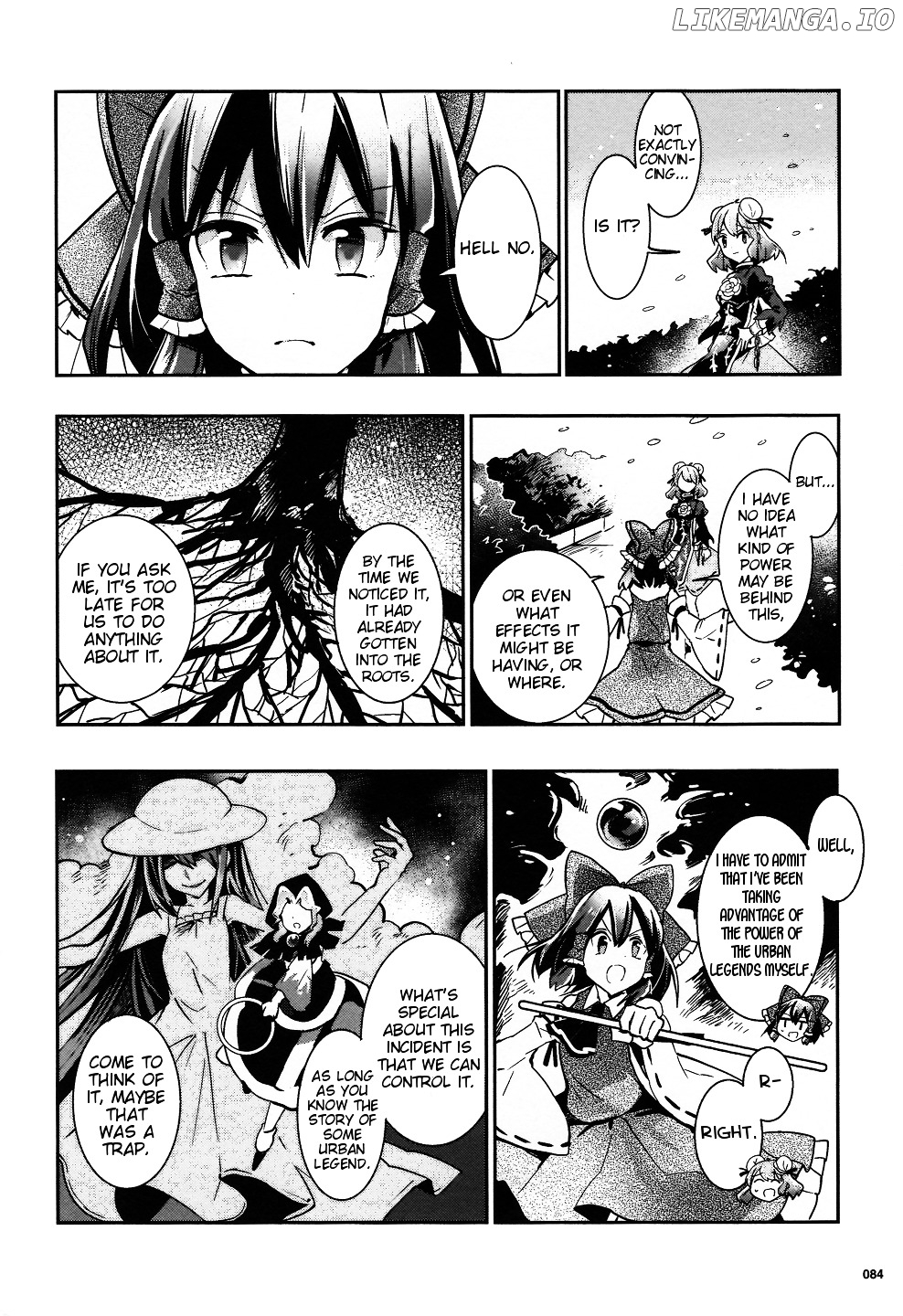 Touhou Ibarakasen - Wild and Horned Hermit chapter 31 - page 6