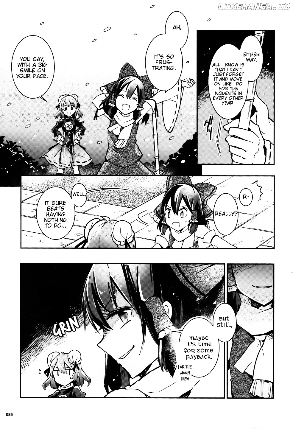 Touhou Ibarakasen - Wild and Horned Hermit chapter 31 - page 7