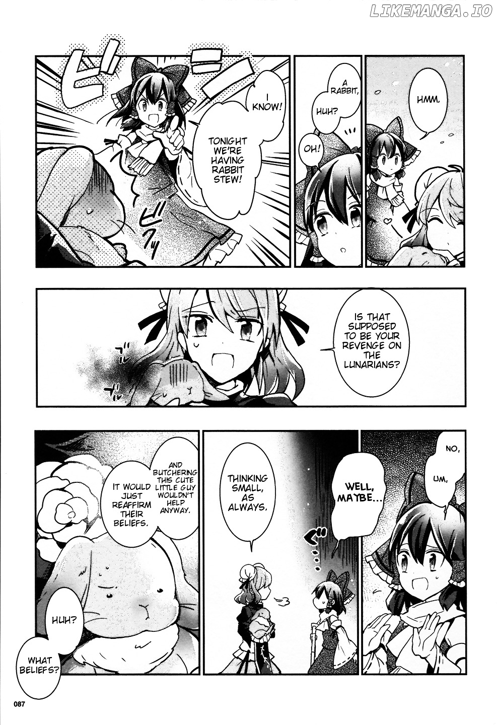 Touhou Ibarakasen - Wild and Horned Hermit chapter 31 - page 9