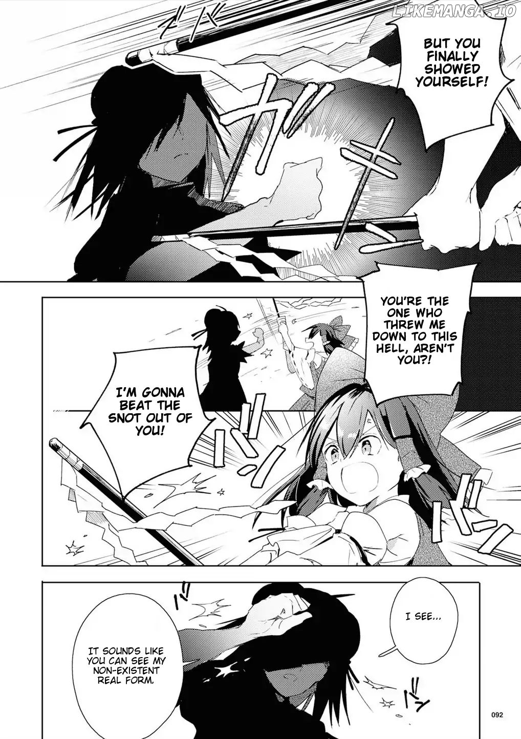 Touhou Ibarakasen - Wild and Horned Hermit chapter 49 - page 14