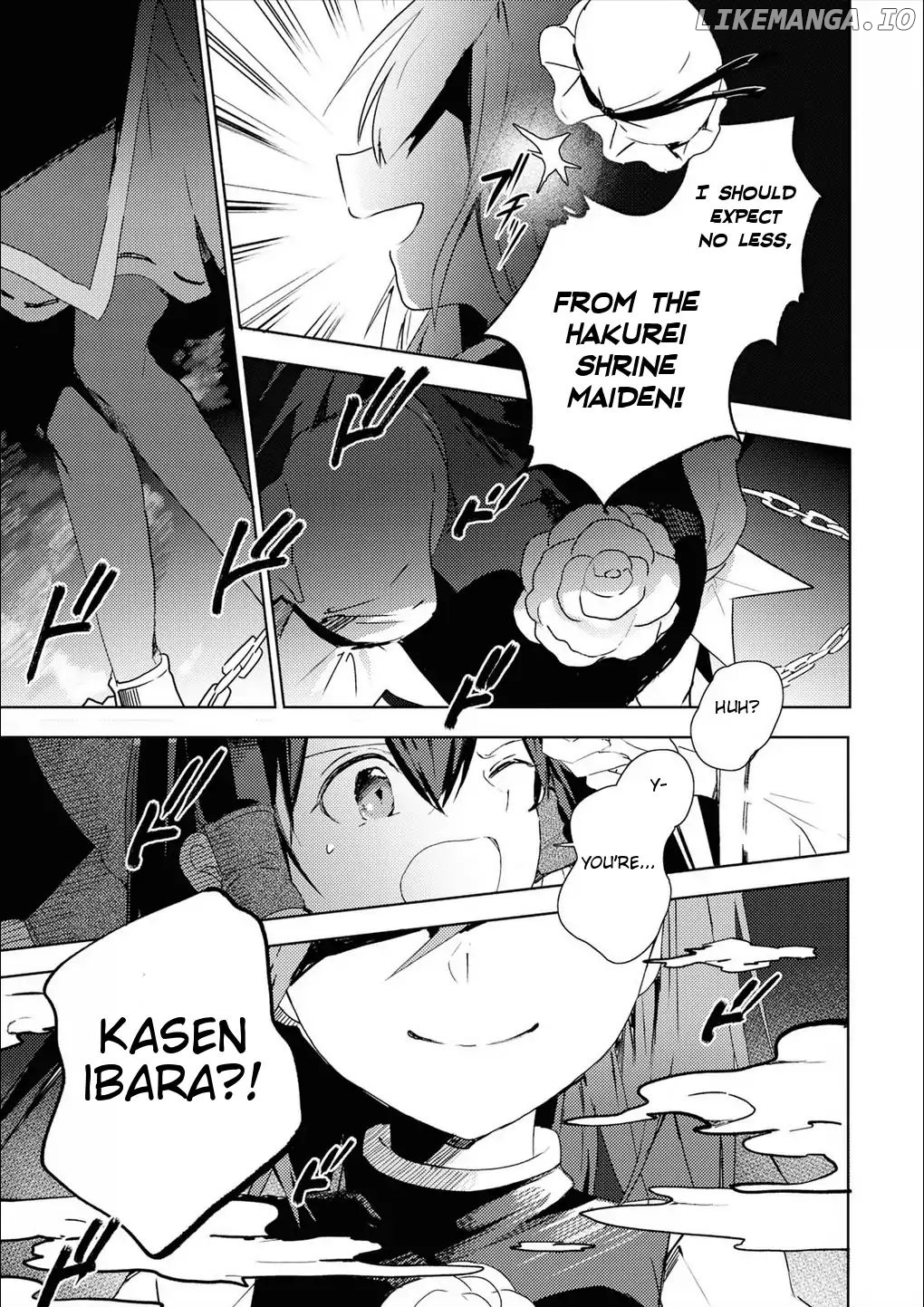 Touhou Ibarakasen - Wild and Horned Hermit chapter 49 - page 17