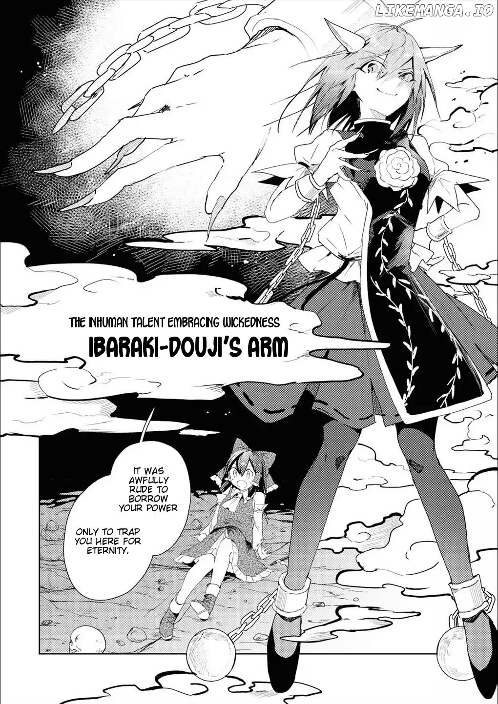 Touhou Ibarakasen - Wild and Horned Hermit chapter 49 - page 18