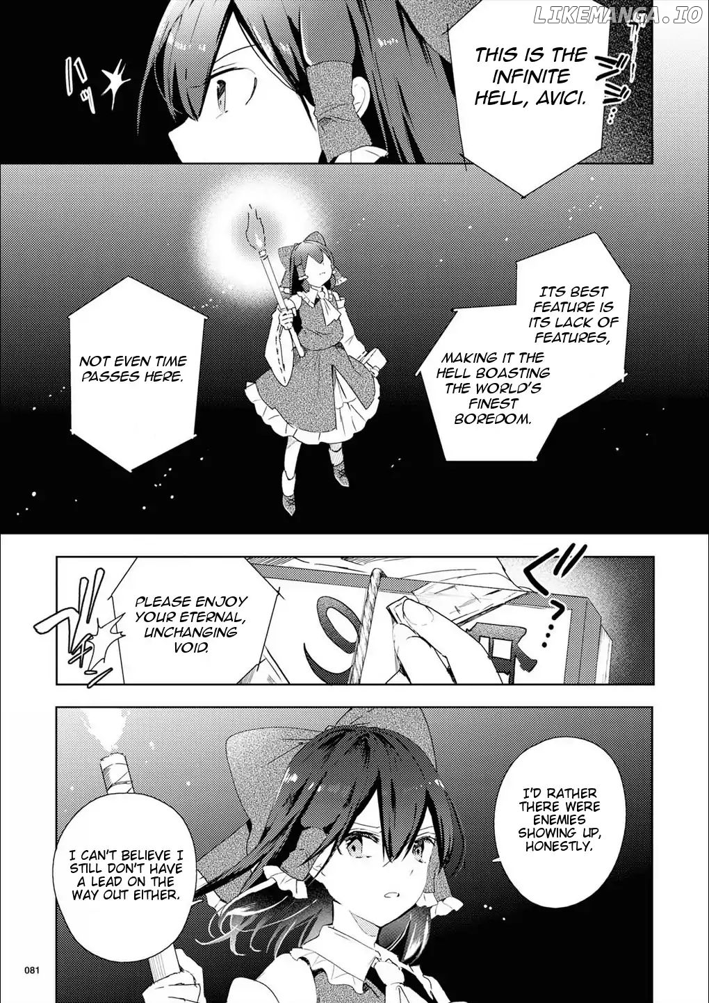 Touhou Ibarakasen - Wild and Horned Hermit chapter 49 - page 3