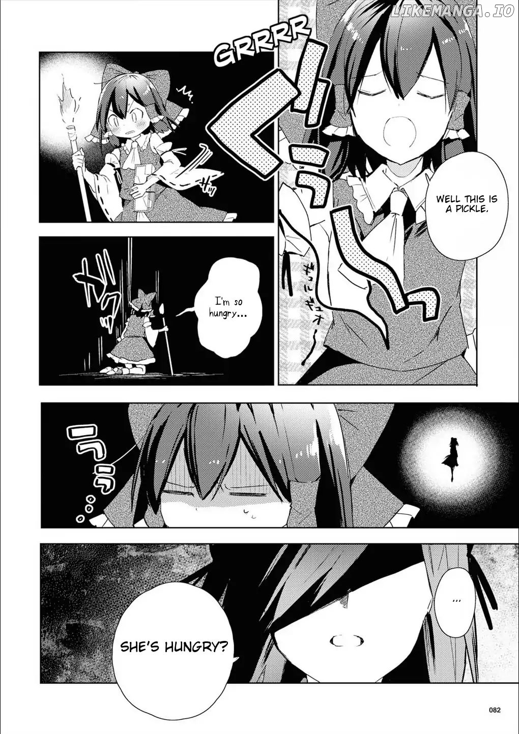 Touhou Ibarakasen - Wild and Horned Hermit chapter 49 - page 4