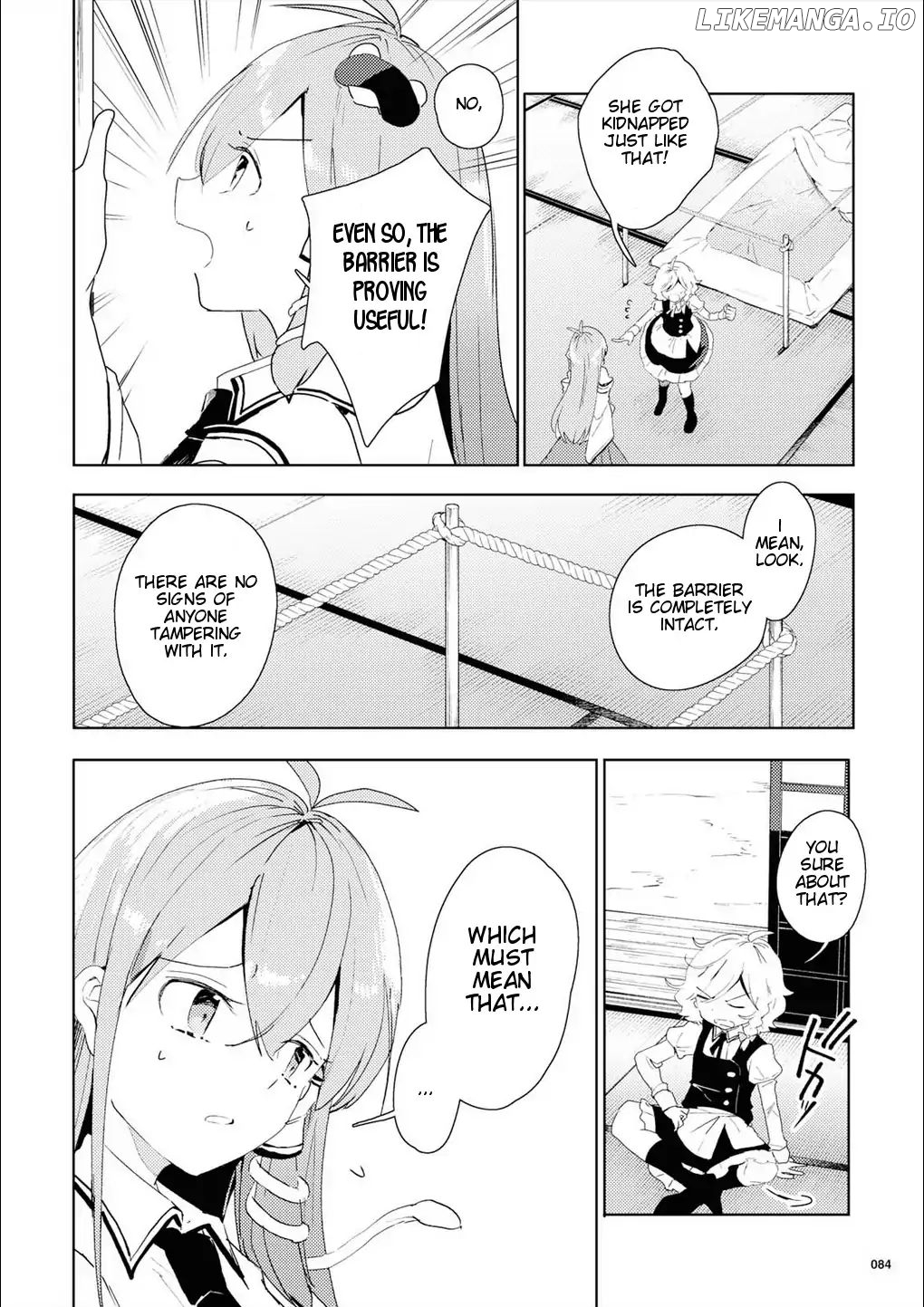Touhou Ibarakasen - Wild and Horned Hermit chapter 49 - page 6