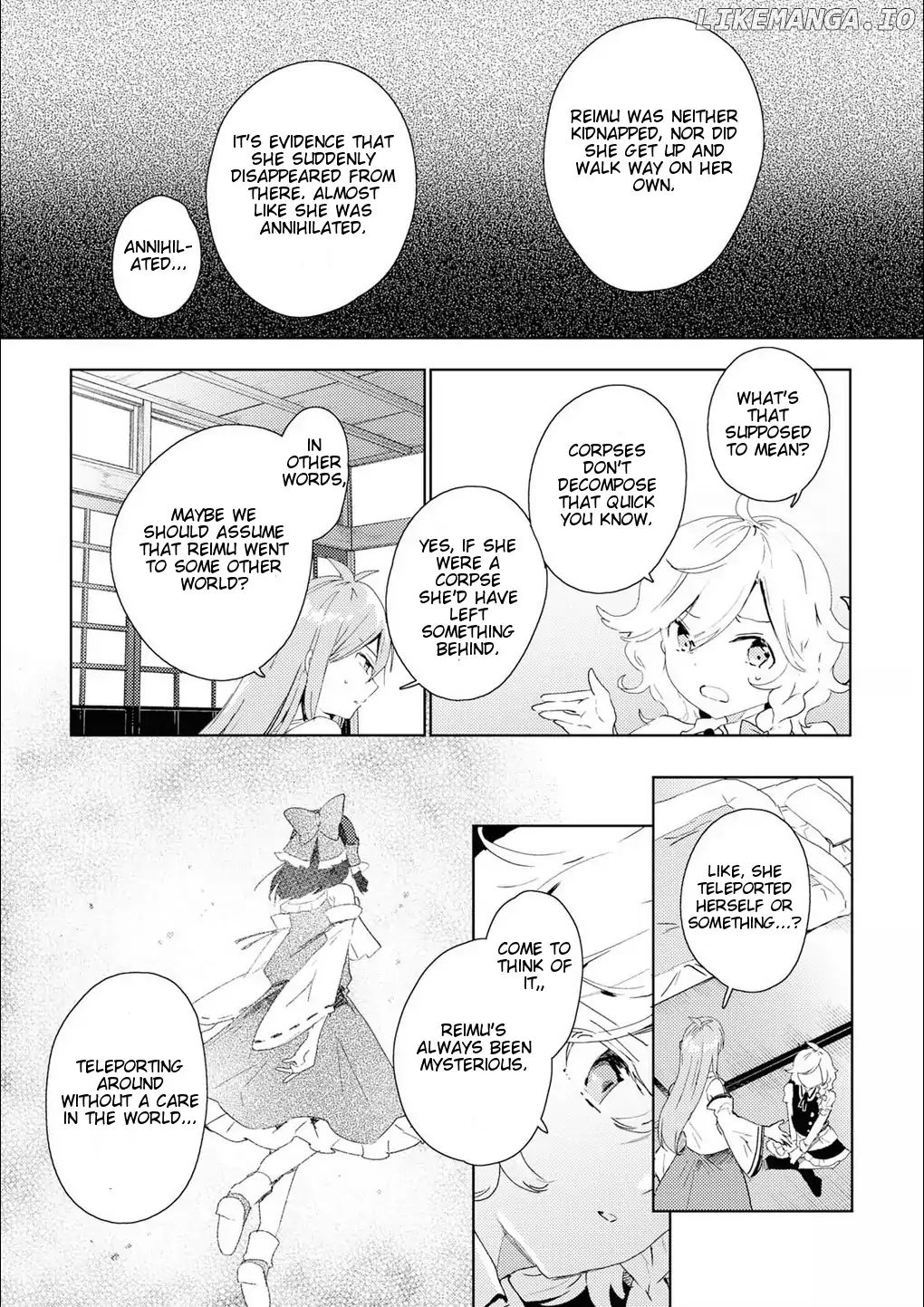Touhou Ibarakasen - Wild and Horned Hermit chapter 49 - page 7