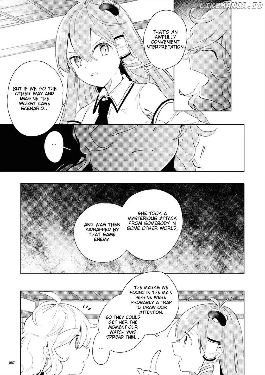 Touhou Ibarakasen - Wild and Horned Hermit chapter 49 - page 9