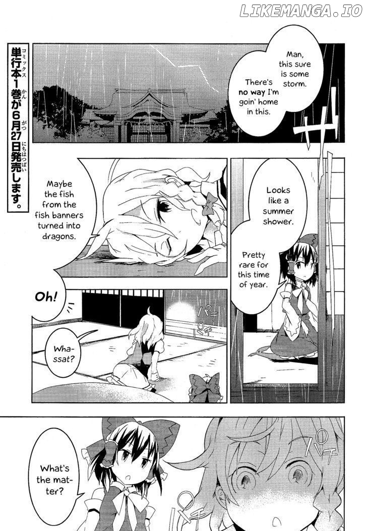 Touhou Ibarakasen - Wild and Horned Hermit chapter 6 - page 1