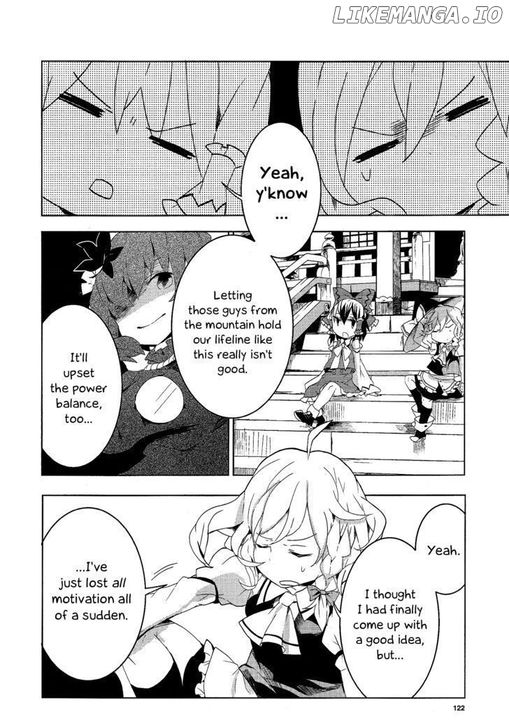 Touhou Ibarakasen - Wild and Horned Hermit chapter 6 - page 10