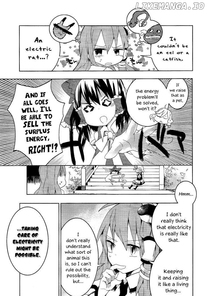 Touhou Ibarakasen - Wild and Horned Hermit chapter 6 - page 17
