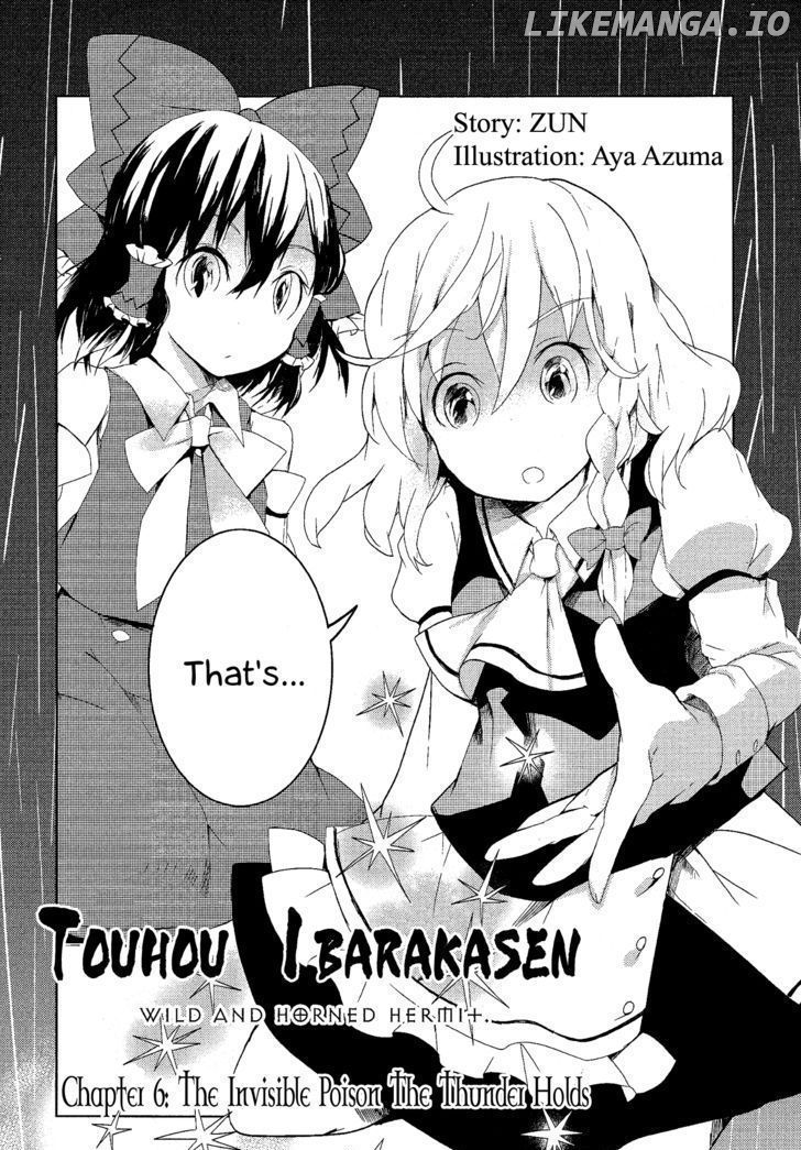 Touhou Ibarakasen - Wild and Horned Hermit chapter 6 - page 2