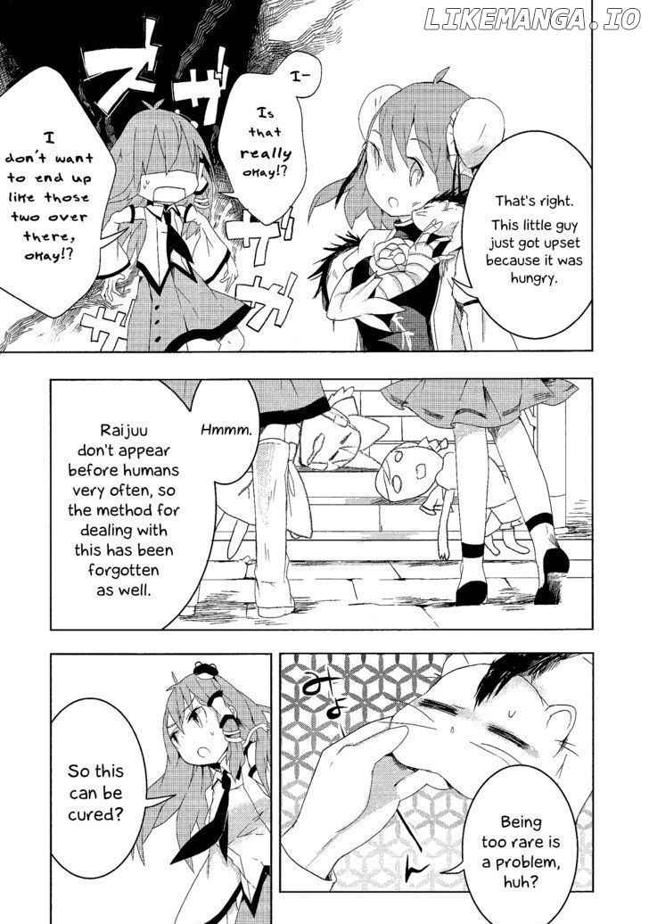 Touhou Ibarakasen - Wild and Horned Hermit chapter 6 - page 21
