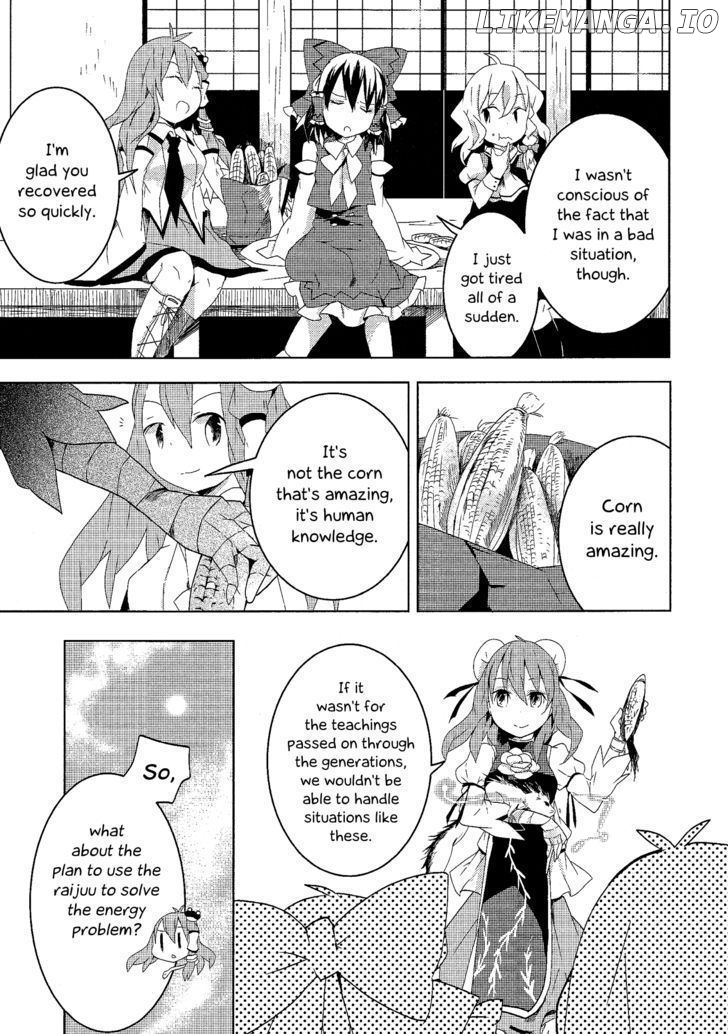 Touhou Ibarakasen - Wild and Horned Hermit chapter 6 - page 24