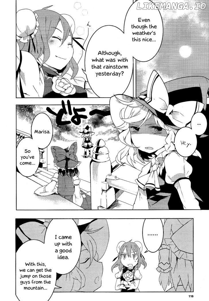 Touhou Ibarakasen - Wild and Horned Hermit chapter 6 - page 4