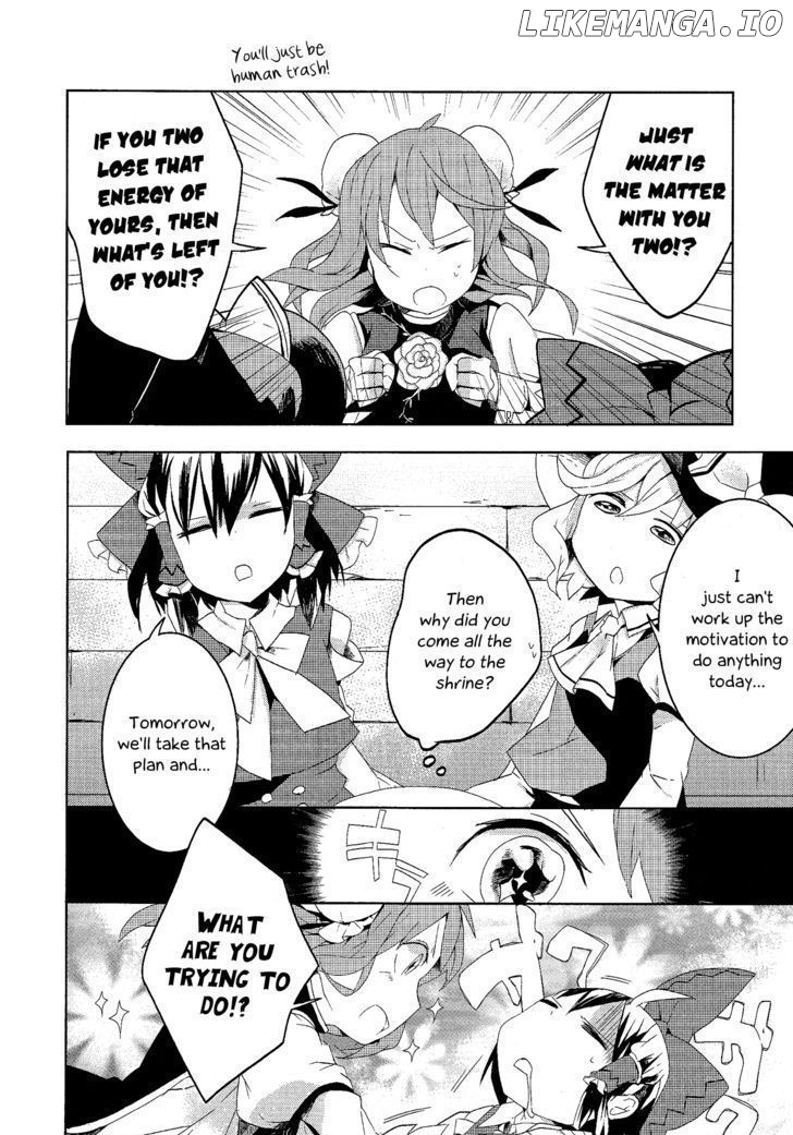 Touhou Ibarakasen - Wild and Horned Hermit chapter 6 - page 6
