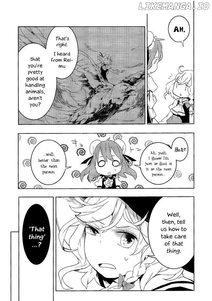Touhou Ibarakasen - Wild and Horned Hermit chapter 6 - page 7