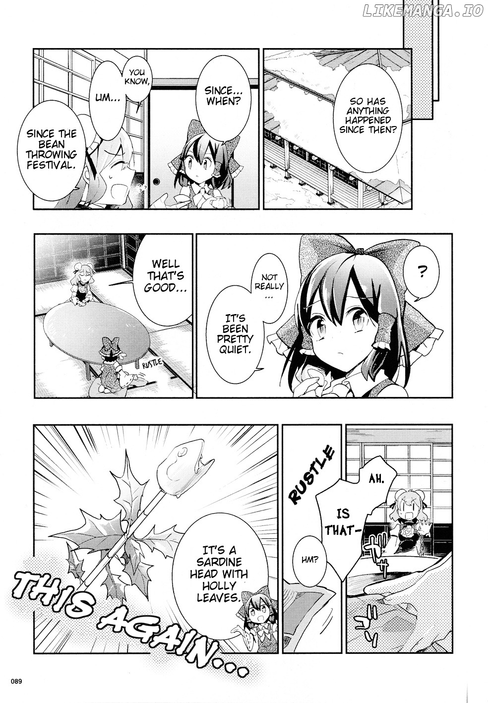 Touhou Ibarakasen - Wild and Horned Hermit chapter 32 - page 11