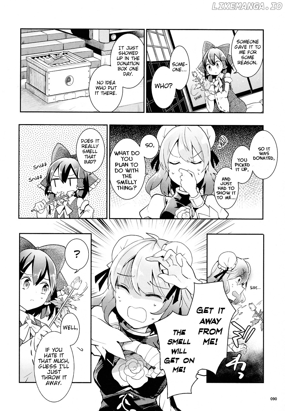Touhou Ibarakasen - Wild and Horned Hermit chapter 32 - page 12