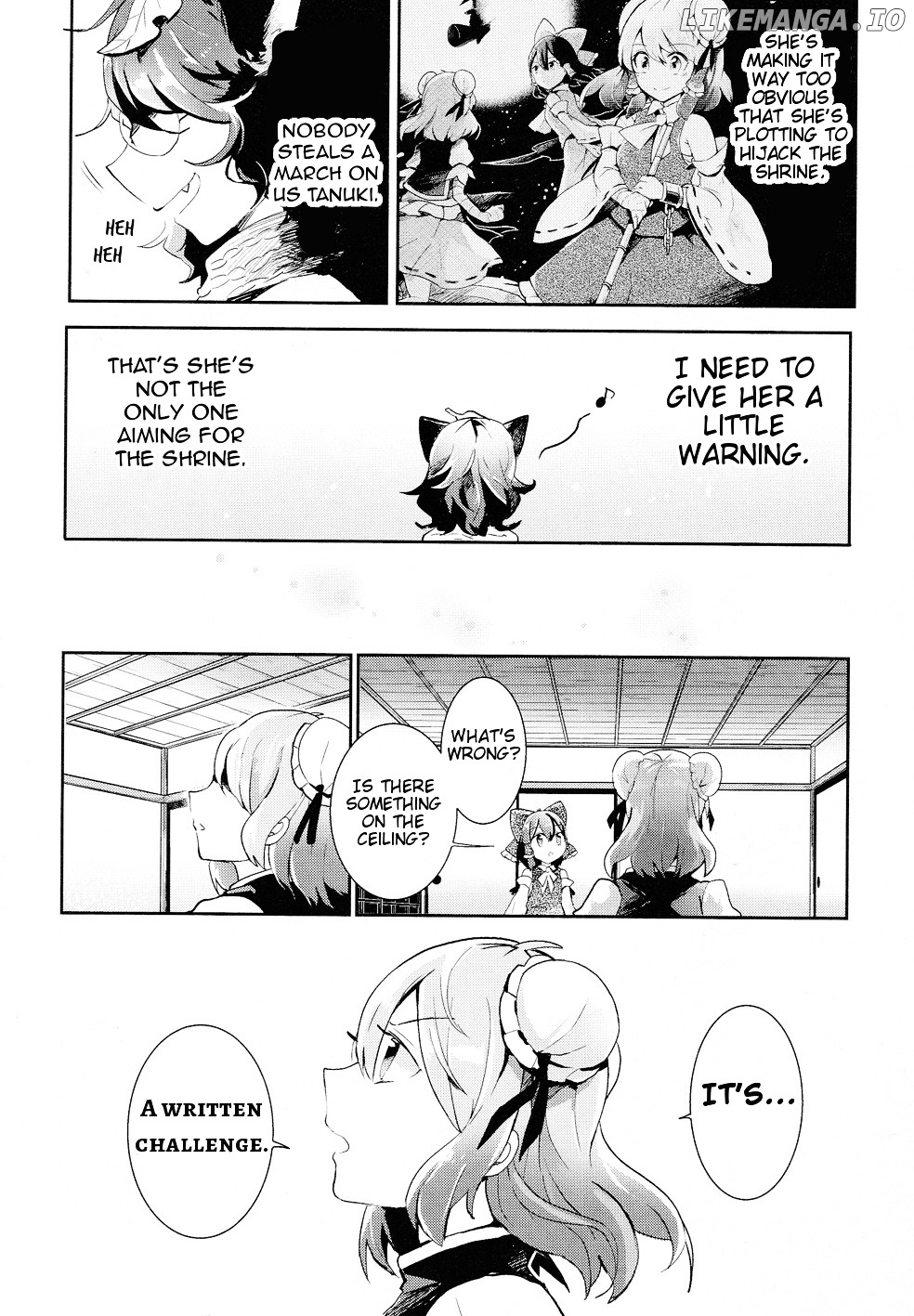 Touhou Ibarakasen - Wild and Horned Hermit chapter 32 - page 14