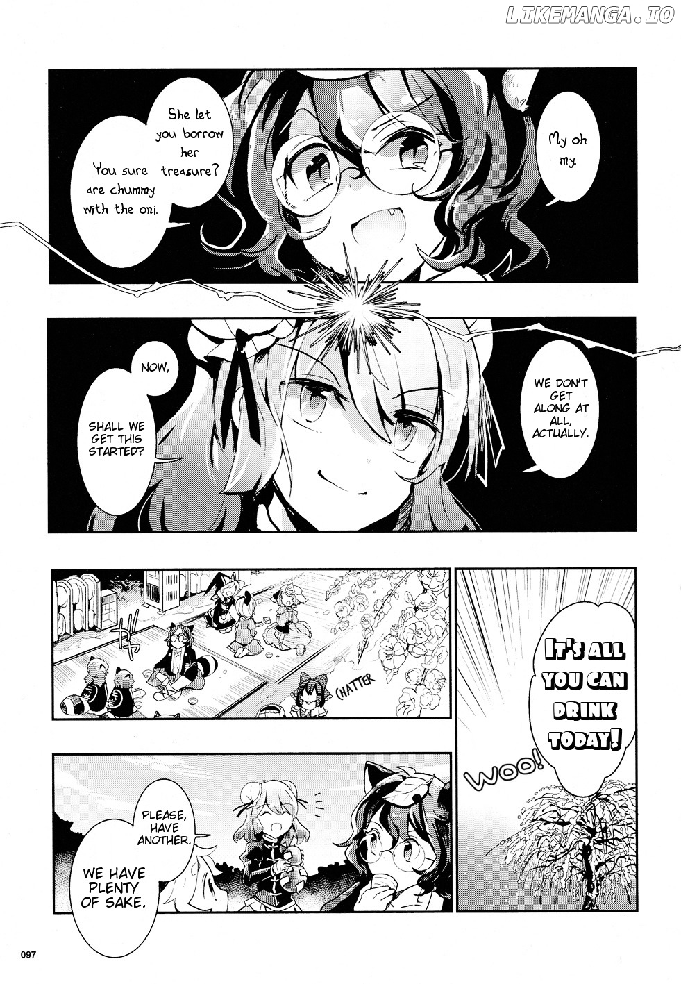Touhou Ibarakasen - Wild and Horned Hermit chapter 32 - page 19