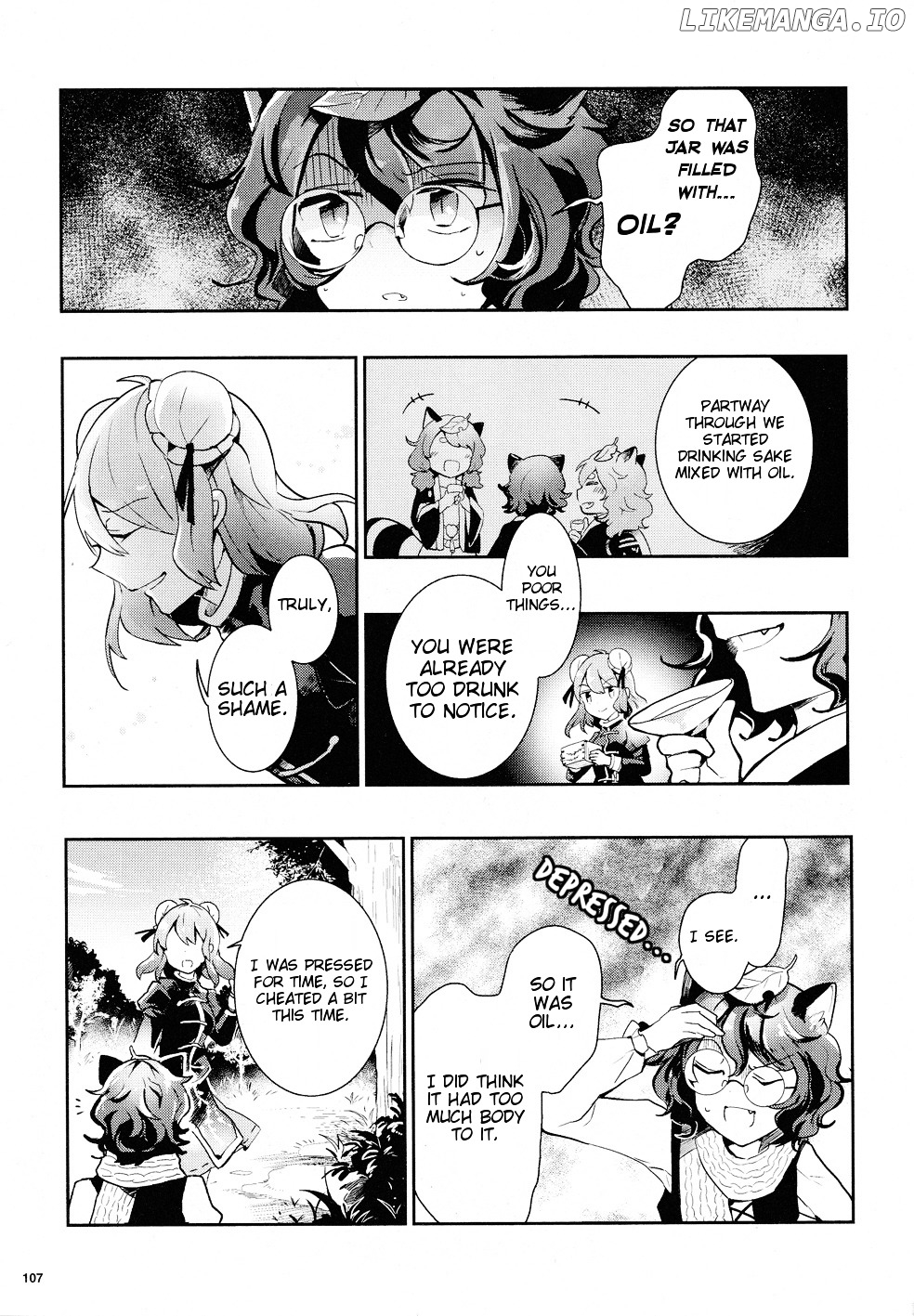 Touhou Ibarakasen - Wild and Horned Hermit chapter 32 - page 29